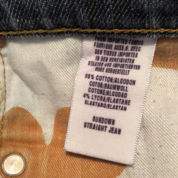 Lucky Brand Sundown straight jean, size 0 / 25 - Picture 5 of 9